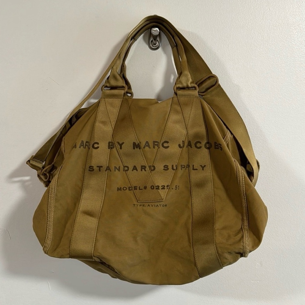 Marc Jacobs Olive Green Shoulder Bag